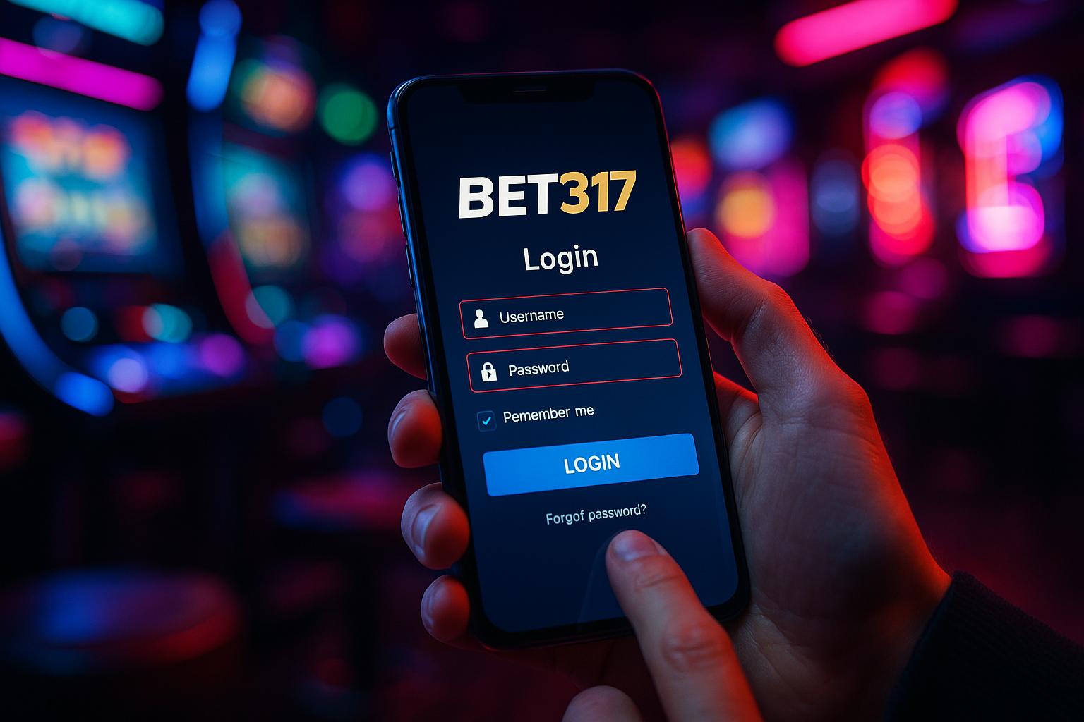 Login no Cassino BET317