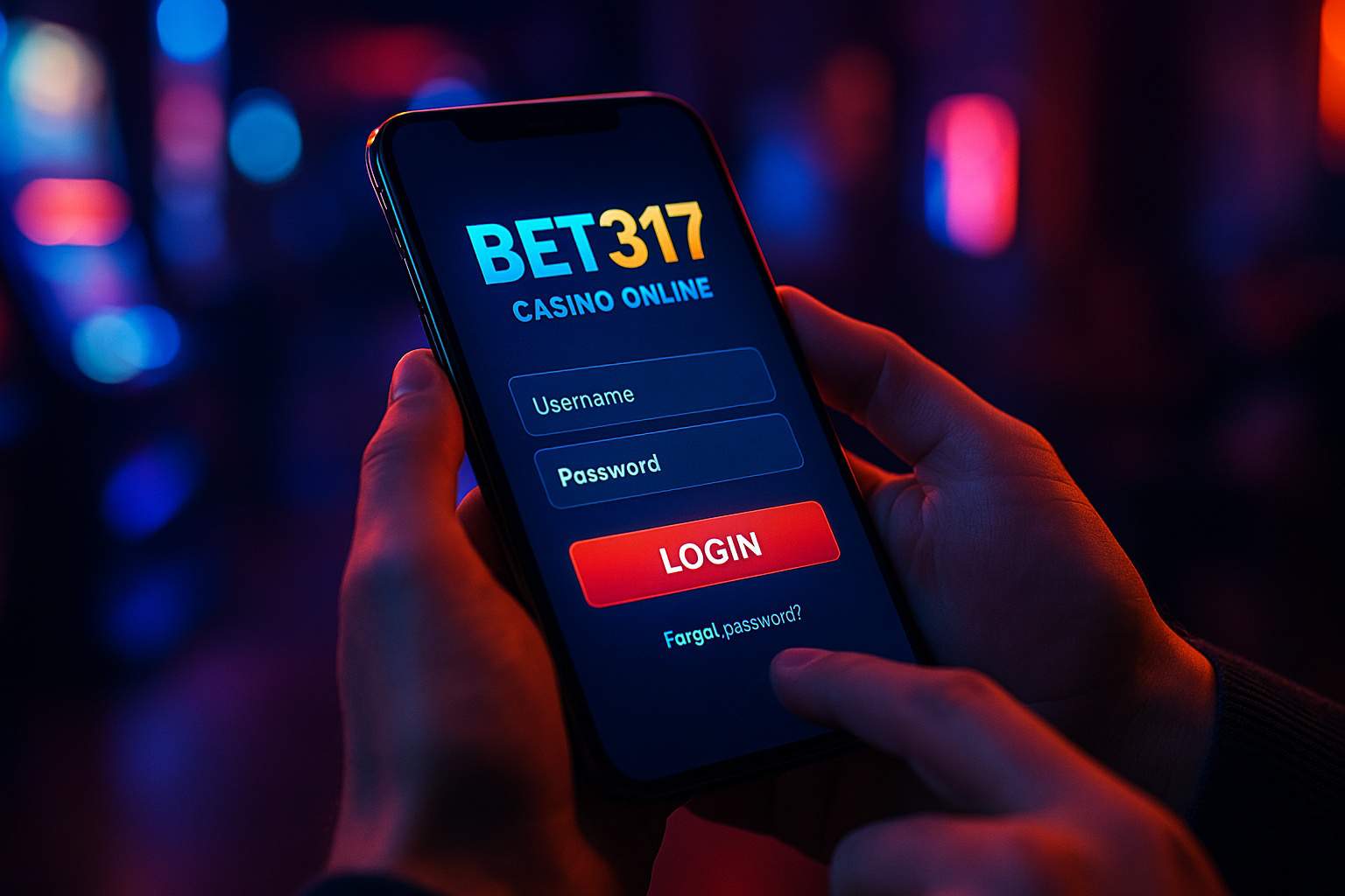Criar uma nova Conta no plataforma BET317